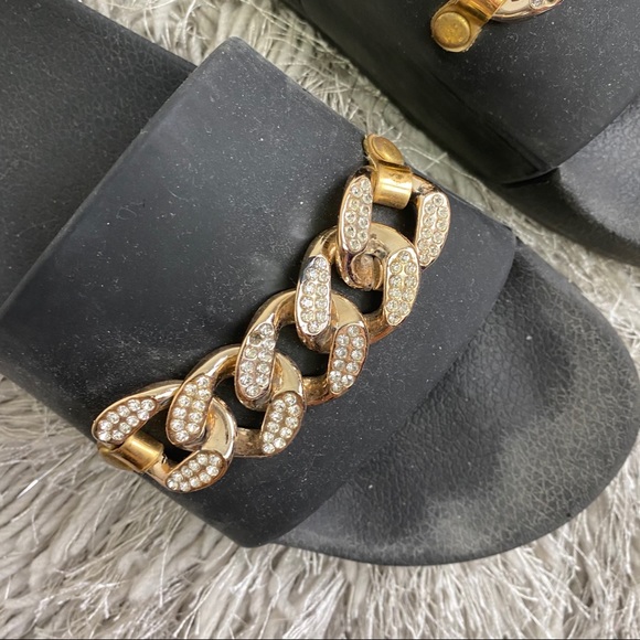 Catherine Malandrino chain link set slides - Picture 12 of 16